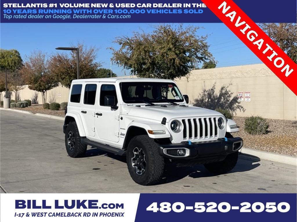 used 2023 Jeep Wrangler 4xe car, priced at $27,973