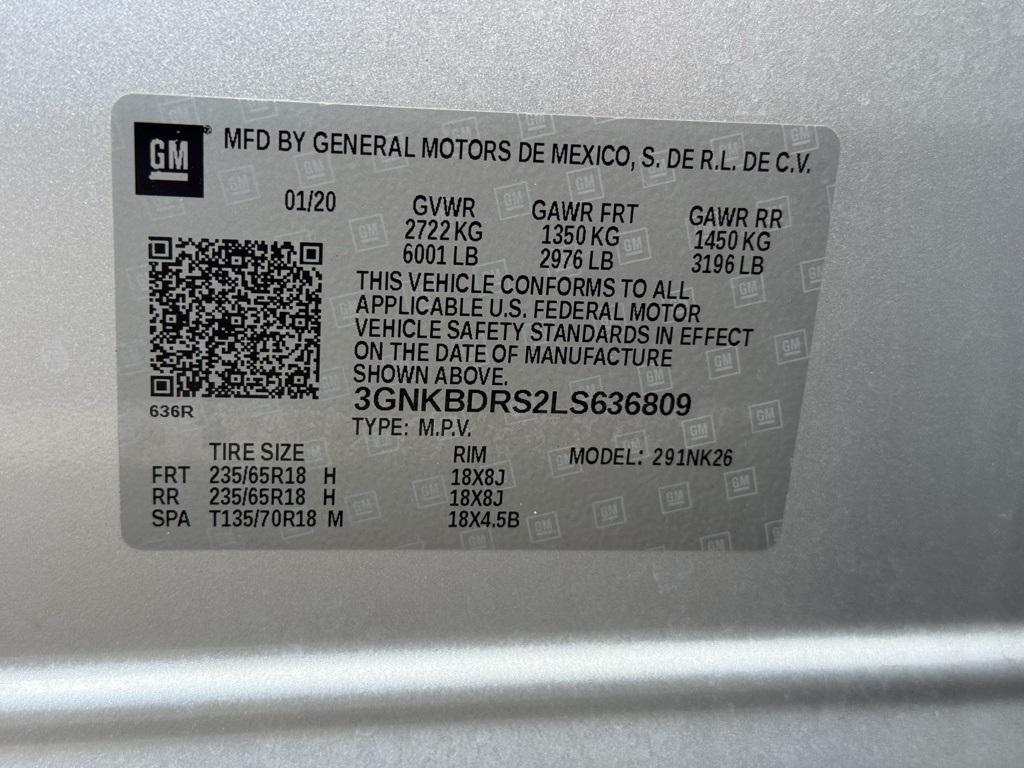 used 2020 Chevrolet Blazer car, priced at $19,573