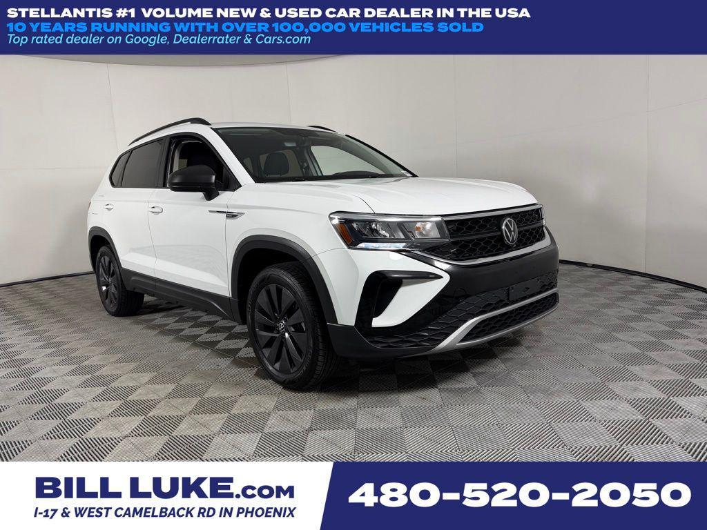 used 2023 Volkswagen Taos car, priced at $18,973