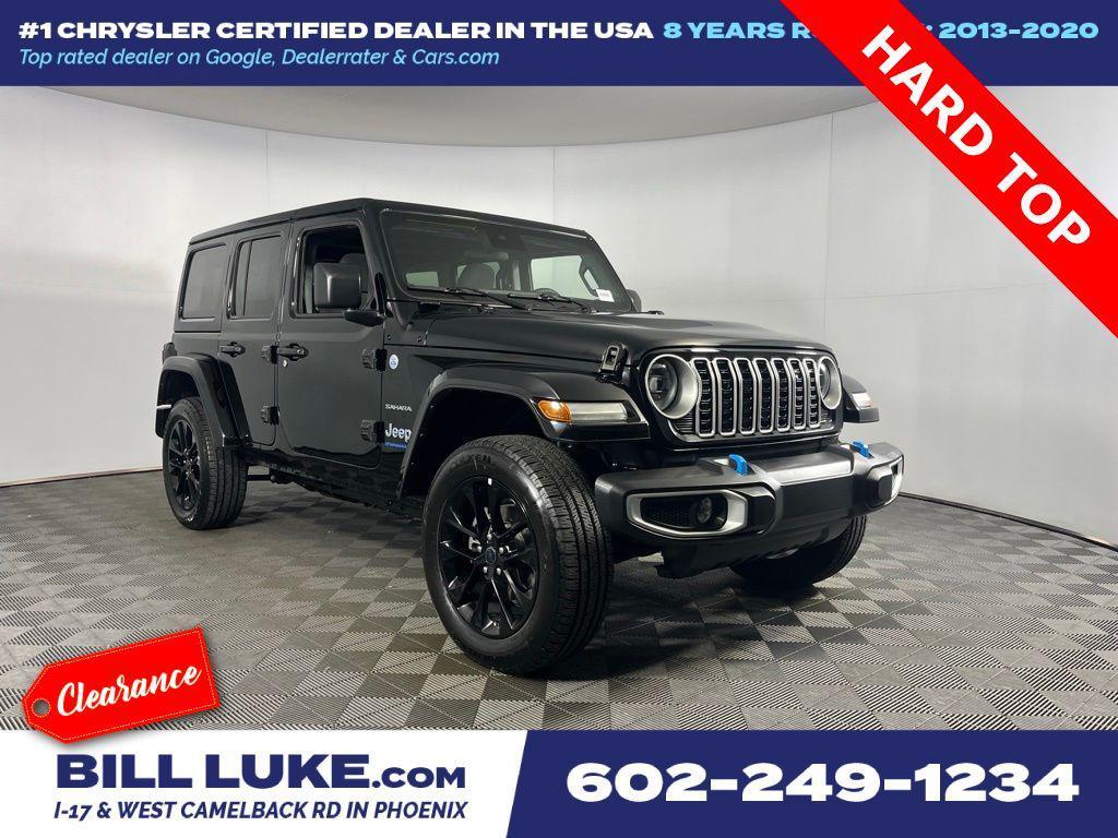 used 2024 Jeep Wrangler 4xe car, priced at $30,873