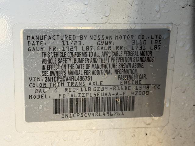 used 2024 Nissan Kicks car, priced at $17,373