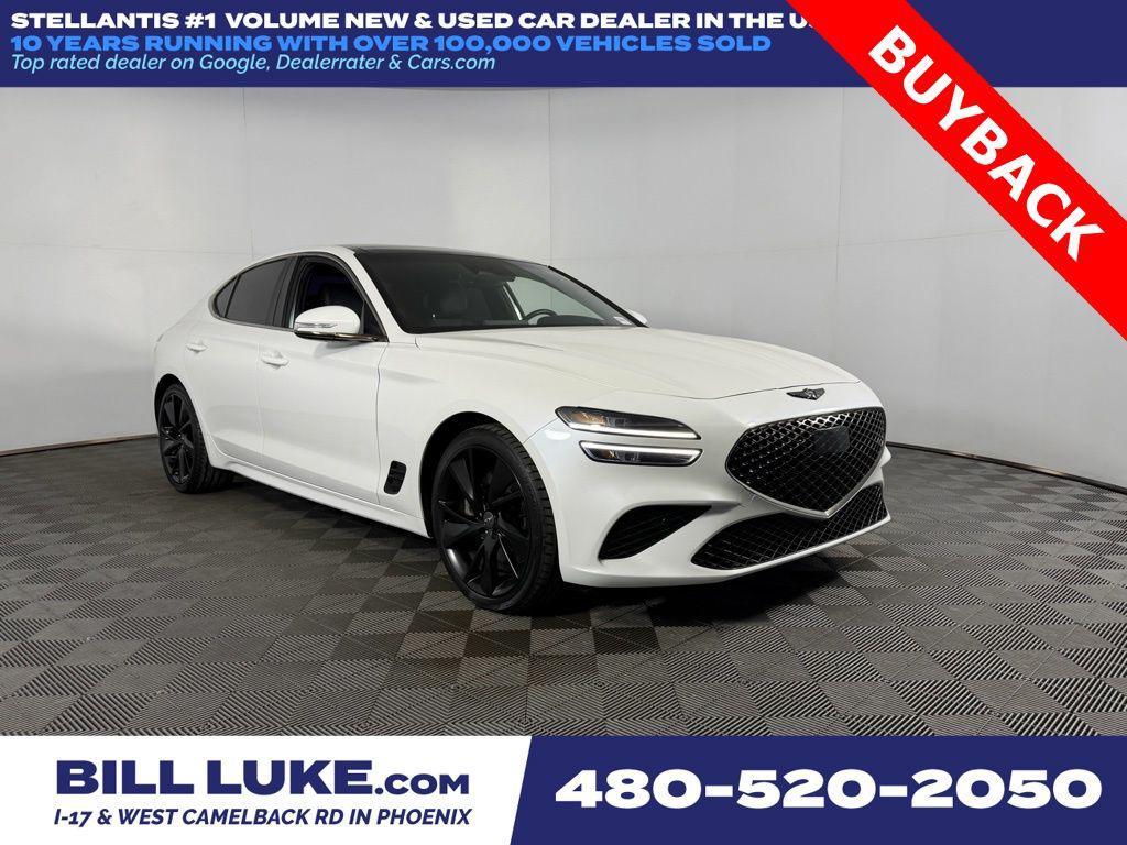 used 2023 Genesis G70 car, priced at $33,675