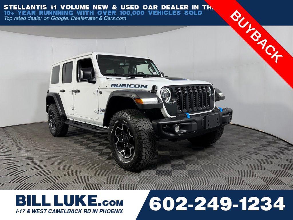 used 2023 Jeep Wrangler 4xe car, priced at $29,275