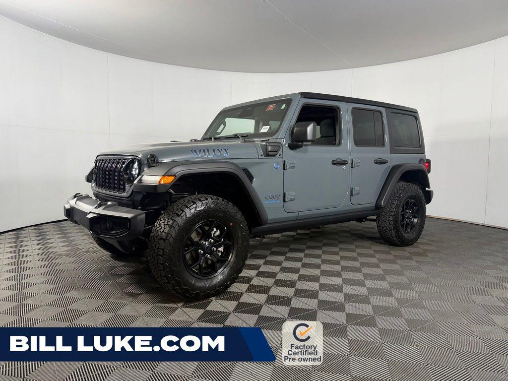 used 2025 Jeep Wrangler 4xe car, priced at $30,972