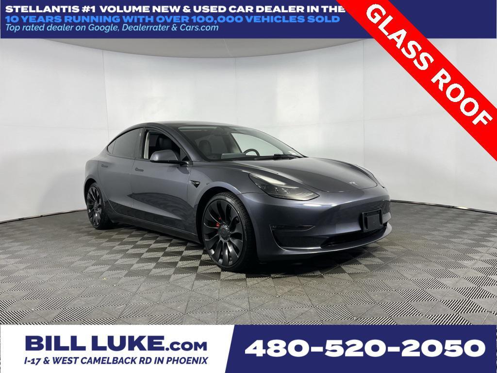 used 2023 Tesla Model 3 car, priced at $28,973