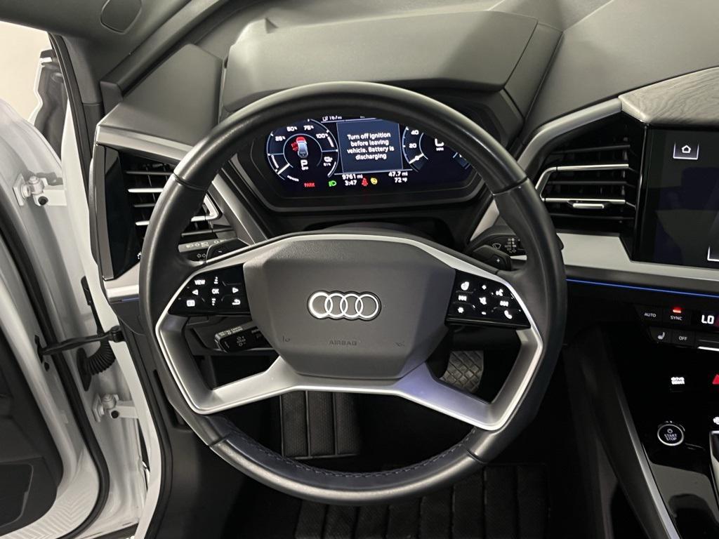 used 2024 Audi Q4 e-tron car, priced at $28,975