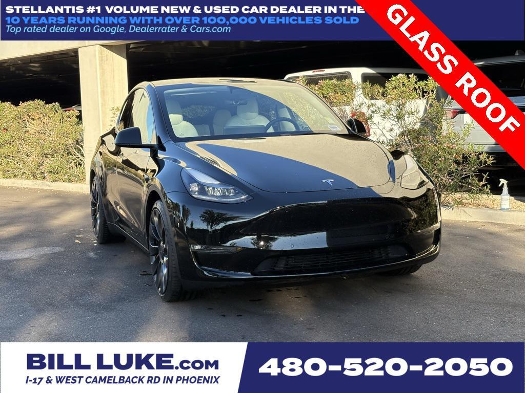 used 2022 Tesla Model Y car, priced at $29,573