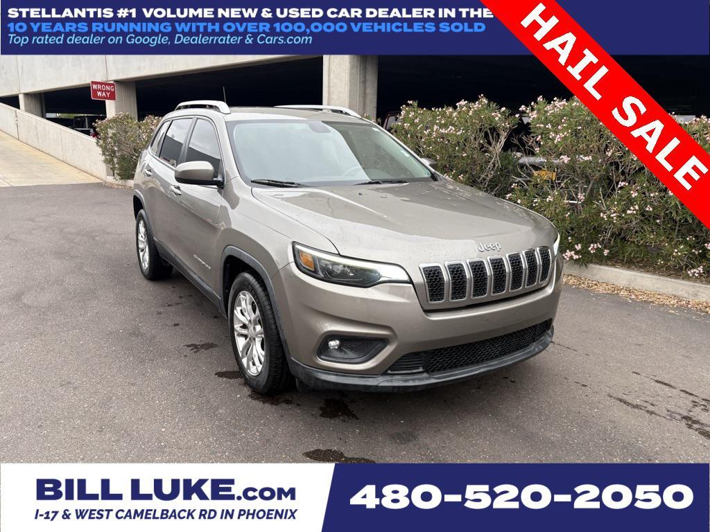 used 2019 Jeep Cherokee car, priced at $13,975
