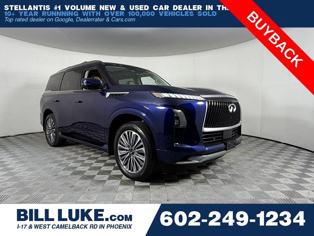 used 2025 INFINITI QX80 car, priced at $66,975