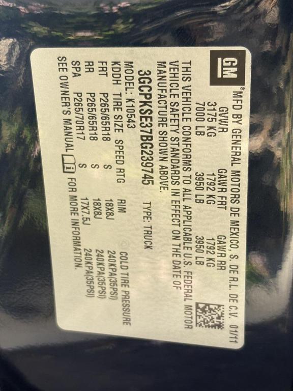 used 2011 Chevrolet Silverado 1500 car