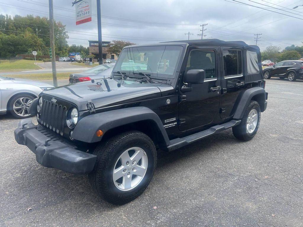used 2017 Jeep Wrangler Unlimited car, priced at $15,898