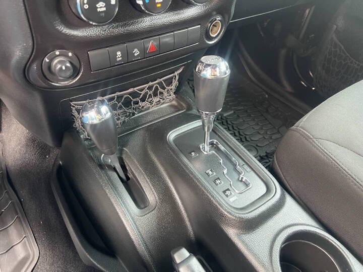 used 2017 Jeep Wrangler Unlimited car, priced at $15,668