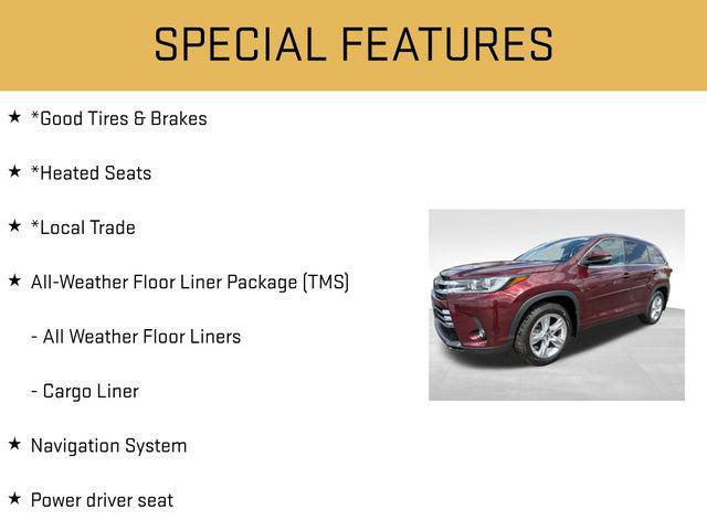used 2019 Toyota Highlander car, priced at $30,397