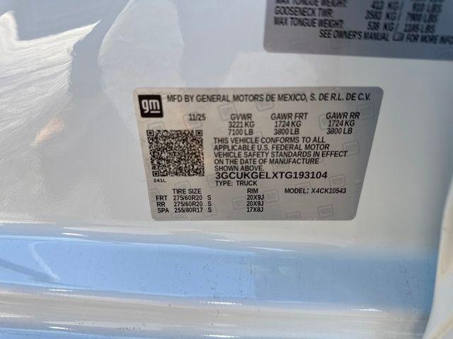 new 2026 Chevrolet Silverado 1500 car, priced at $64,318