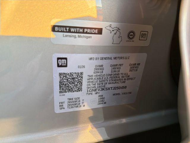 new 2026 Chevrolet Traverse car, priced at $54,752