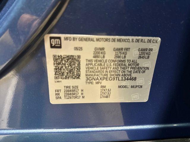 new 2026 Chevrolet Equinox car, priced at $32,290