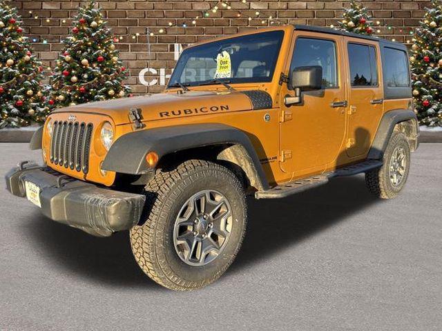 used 2014 Jeep Wrangler Unlimited car, priced at $15,496