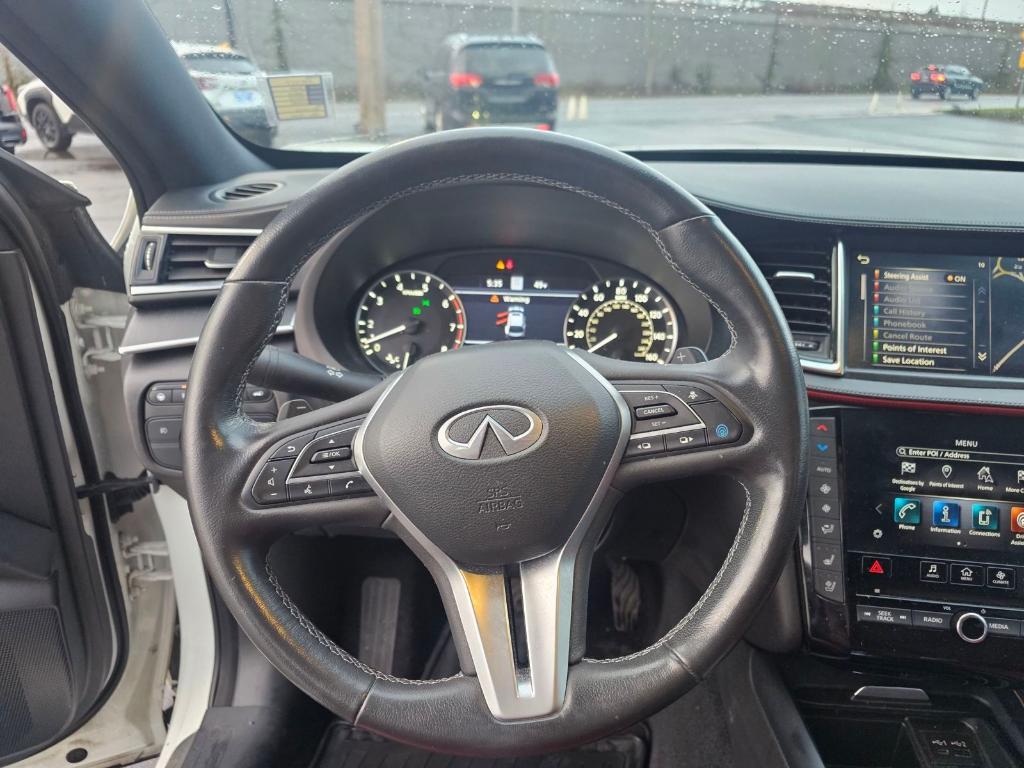 used 2022 INFINITI QX55 car, priced at $32,334