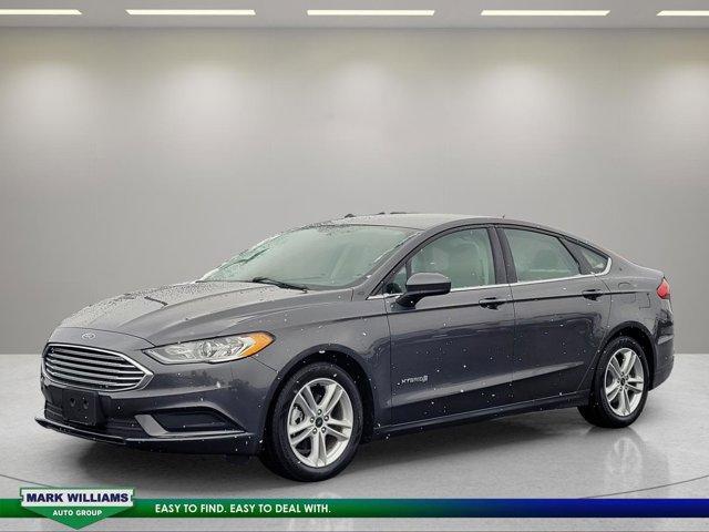 used 2018 Ford Fusion Hybrid car, priced at $17,895