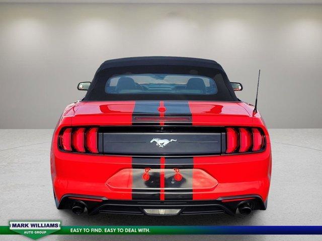 used 2021 Ford Mustang car, priced at $20,958