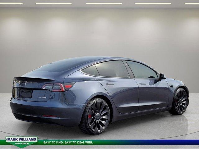 used 2022 Tesla Model 3 car, priced at $28,650