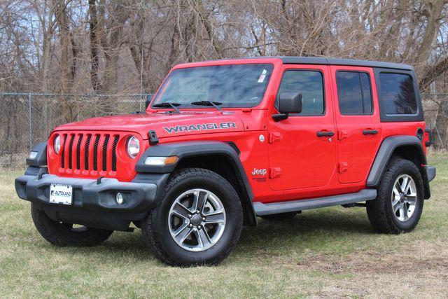 used 2019 Jeep Wrangler Unlimited car, priced at $22,485