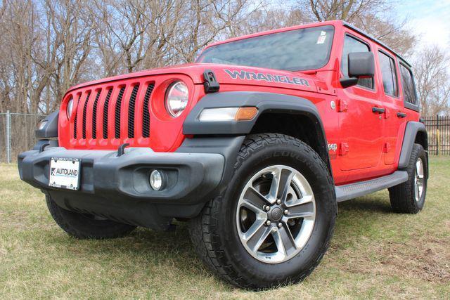 used 2019 Jeep Wrangler Unlimited car, priced at $22,485