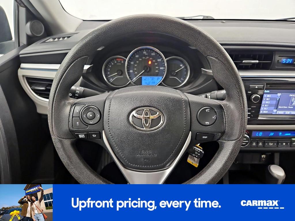 used 2015 Toyota Corolla car, priced at $14,998