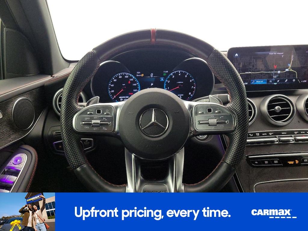 used 2022 Mercedes-Benz AMG GLC 43 car, priced at $42,998