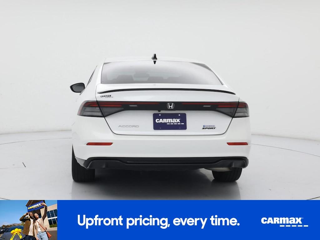 used 2023 Honda Accord Hybrid car, priced at $30,998