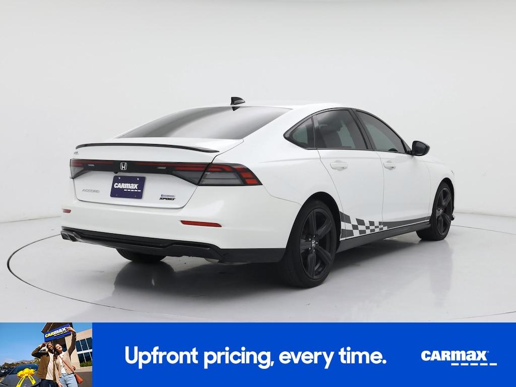 used 2023 Honda Accord Hybrid car, priced at $30,998