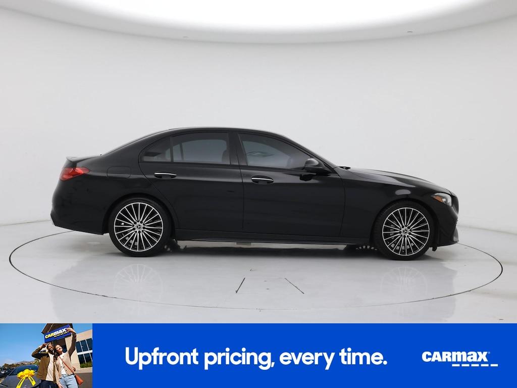 used 2024 Mercedes-Benz C-Class car, priced at $41,998