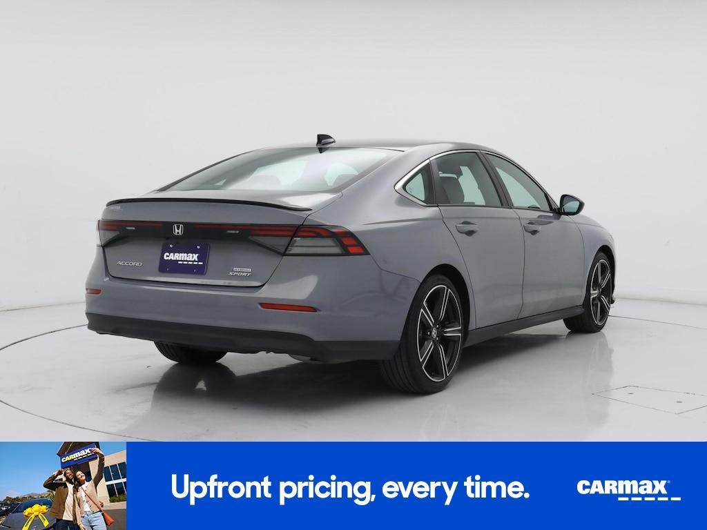 used 2023 Honda Accord Hybrid car, priced at $29,998