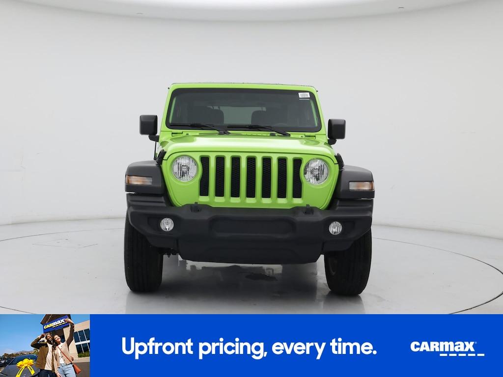 used 2021 Jeep Wrangler car, priced at $30,998