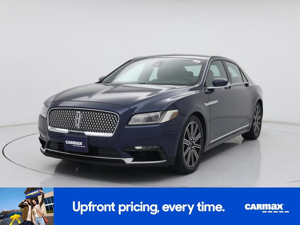 used 2017 Lincoln Continental car, priced at $24,998