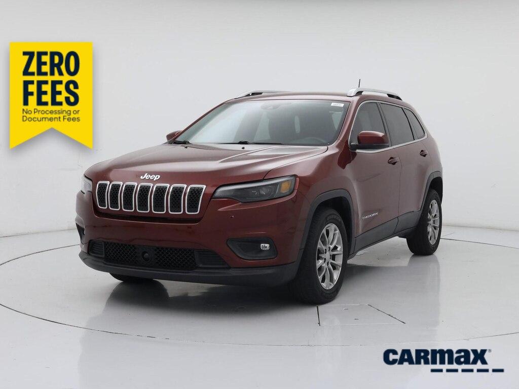 used 2021 Jeep Cherokee car, priced at $18,998