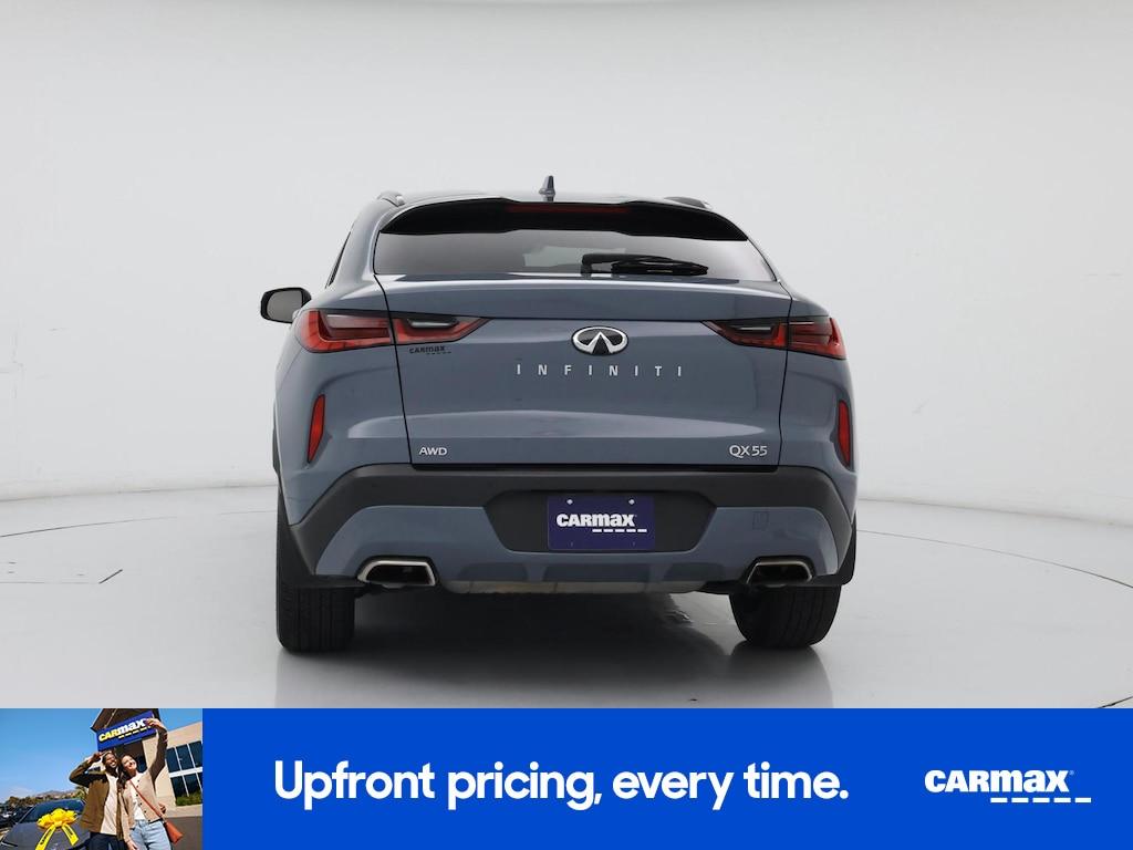 used 2022 INFINITI QX55 car, priced at $27,998