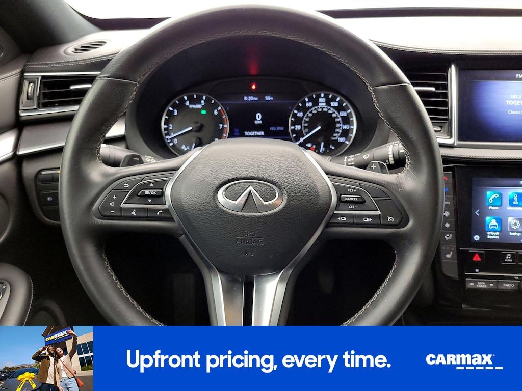 used 2022 INFINITI QX55 car, priced at $27,998