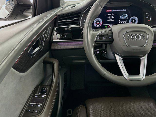 Mythos Black Metallic 2023 Audi Q8 55 Prestige