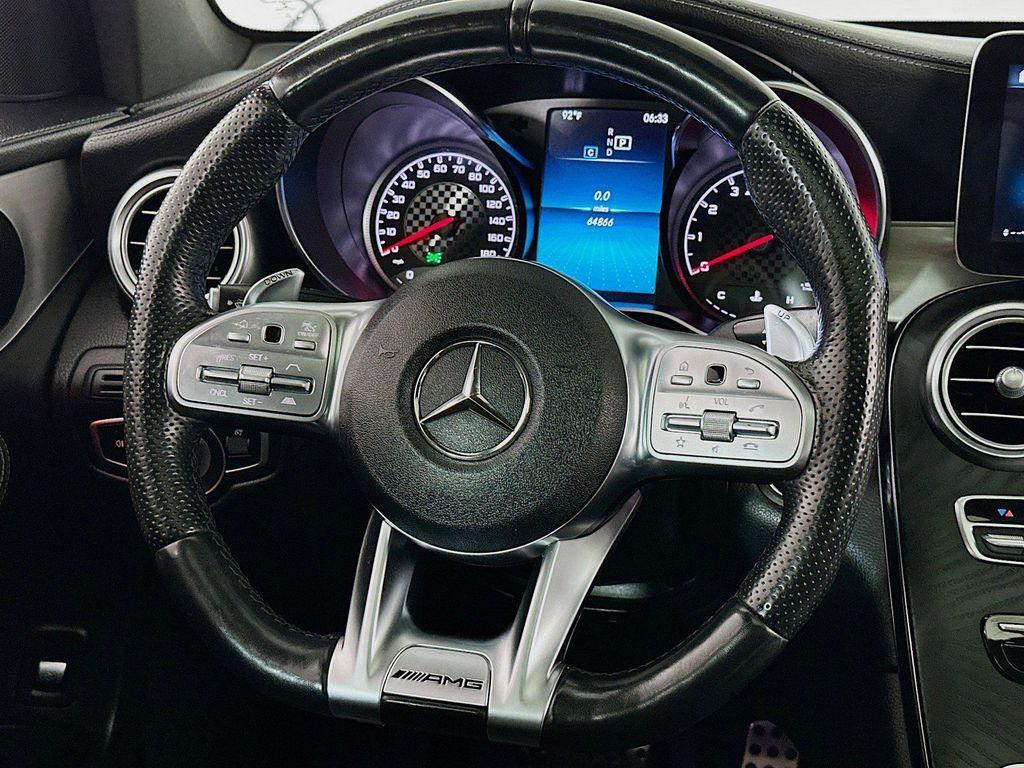 used 2022 Mercedes-Benz AMG GLC 43 car, priced at $37,737