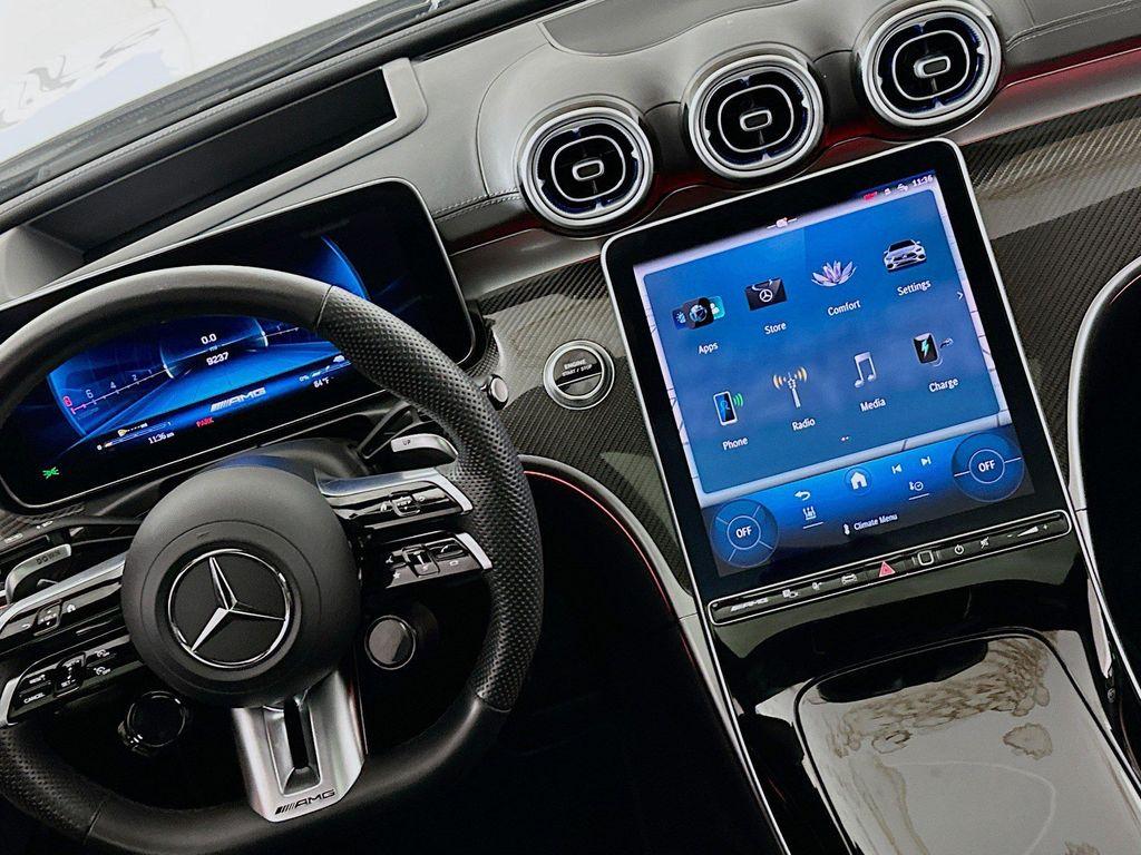 used 2024 Mercedes-Benz AMG C 63 car, priced at $64,737