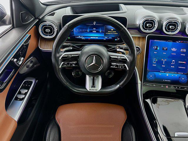 used 2024 Mercedes-Benz AMG C 43 car, priced at $49,839