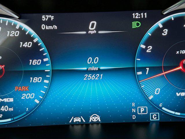 used 2021 Mercedes-Benz AMG GLC 63 car, priced at $55,839