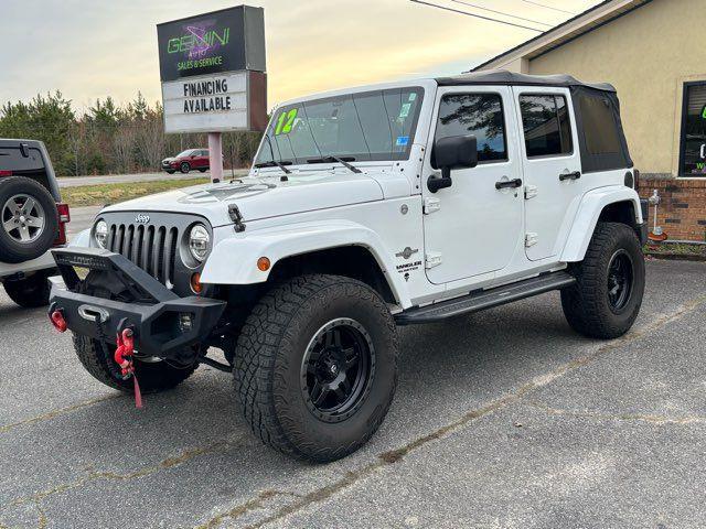 used 2012 Jeep Wrangler Unlimited car, priced at $14,990