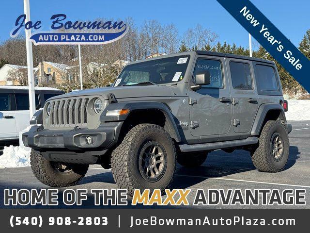 used 2020 Jeep Wrangler Unlimited car, priced at $21,962