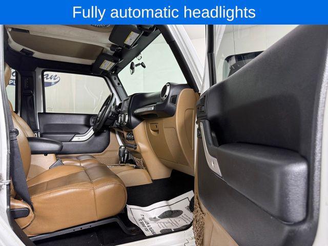used 2012 Jeep Wrangler Unlimited car, priced at $14,997