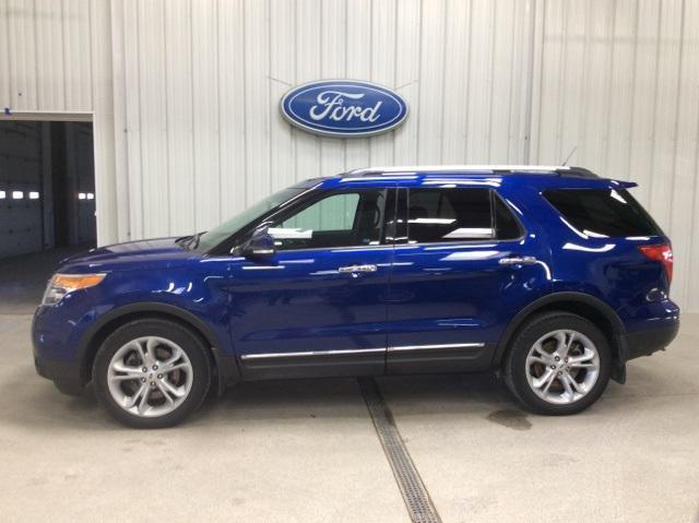 2015 Deep Impact Blue Metallic Ford Explorer