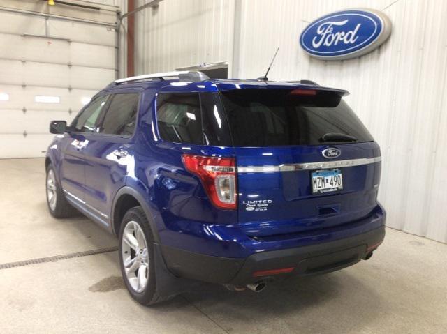 2015 Deep Impact Blue Metallic Ford Explorer