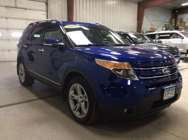 2015 Deep Impact Blue Metallic Ford Explorer