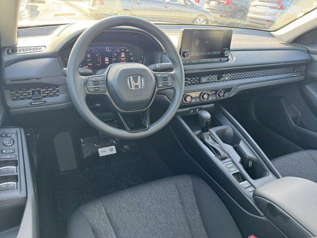 new 2025 Honda Accord car, priced at $27,945